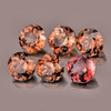 3.50 mm 6 pcs {1.44 cts} Round AAA Fire Color Change Garnet Natural {VVS-VS}