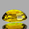 7.5x6 mm {1.36 cts} Oval Intense Yellow Mali Garnet Natural {Flawless-VVS}