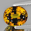 7x6 mm {1.30 cts} Oval AAA Fire AAA Golden Yellow Mali Garnet Natural {Flawless-VVS}--AAA Grade