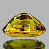 7.5x5.5 mm {1.22 cts} Oval AAA Fire AAA Vivid Yellow Mali Garnet Natural {VS}--AAA Grade