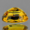 6.5x5 mm {0.95 cts} Oval AAA Fire Golden Yellow Mali Garnet Natural {Flawless-VVS}