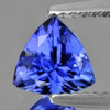 5.50 mm { 0.58 cts} Trilliant AAA Fire Intense Purple Blue Tanzanite Natural {Flawless-VVS}