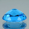 10x8 mm 1 pc Oval AAA Fire Intense Swiss Blue Topaz Natural {Flawless-VVS1}