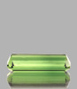 28x7mm { 10.80 cts} Rectangle AAA Lustrous Natural Green Apatite from Madagascar {VVS}