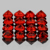 3.00 mm 20 pcs Round Machine Cut AAA Luster AAA Red Mozambique Garnet Natural {Flawless-VVS}