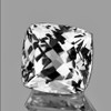 10.00 mm 1 pcs Cushion AAA Fire Diamond White Topaz Natural {Flawless-VVS1}