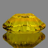 37x25 mm { 98.73 cts} Oval Concave Cut Best AAA Golden Yellow Fluorite Natural {Flawless-VVS1}