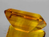 30x25 mm { 96.30 cts} Rectangle AAA Fire Intense AAA Golden Yellow Fluorite Natural {Flawless-VVS1}