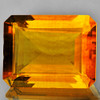 32x24 mm { 97.20 cts} Rectangle AAA Fire Intense AAA Golden Yellow Fluorite Natural {Flawless-VVS1}