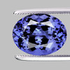 8x6 mm {1.31 cts} Oval AAA Fire Top Purple Blue Tanzanite Natural {Flawless-VVS1}