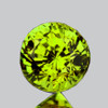 4.00 mm Round Brilliancy Rainbow Sparkles Natural Yellow Green Demantoid Garnet {Flawless-VVS}--AAA Grade