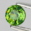 4.20 mm Round Brilliancy Rainbow Sparkles Natural Green Demantoid Garnet {VVS}