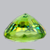 3.80 mm Round Brilliancy Rainbow Sparkles Natural Green Demantoid Garnet {Flawless-VVS}