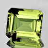 11x9 mm {3.87 cts} Octagon AAA Fire Natural Green Gold Lemon Quartz {Flawless-VVS}