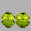 18x13 mm 2pcs Oval AAA Fire Intense AAA Green Gold Lemon Quartz Natural {Flawless-VVS}--AAA Grade