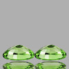 6x4mm 2pcs {1.08 cts} Oval Best AAA Fire Mint Green Tsavorite Garnet Natural {Flawless-VVS}