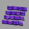 4x2 mm 27 pcs Baguette AAA Fire Intense Purple Amethyst Natural (Flawless-VVS1}