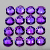 2.50 mm 40 pcs Round AAA Fire Intense Purple Amethyst Natural {Flawless-VVS1}