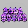 2.20 mm 50 pcs Round AAA Fire Top Purple Amethyst Natural {Flawless-VVS1}