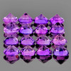 3.50 mm 20 pcs Round AAA Fire Intense Purple Amethyst Natural {Flawless-VVS1}