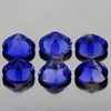 5.00 mm 6 pcs Round Brilliant Cut AAA Fire Intense Bluish Violet Iolite Natural {Flawless-VVS1}