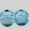 9x7 mm 2 pcs Octagon Emerald Cut AAA Fire AAA Sky Blue Topaz Natural {Flawless-VVS1}