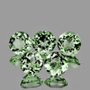 7.00 mm 5pcs Round AAA Fire Natural Green Amethyst {Flawless-VVS1}