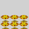 5x2.5mm 6 pcs Marquise AAA Fire Intense Golden Yellow Sapphire Natural {Flawless-VVS}