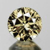 3.80mm {0.22 cts} Round Brilliant Cut AAA Fire Vivid Golden Champagne Diamond Natural {VS CLARITY}--AAA Grade