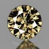 3.60 mm {0.19 cts} Round Brilliant Cut AAA Fire Vivid Golden Champagne Diamond Natural {VS CLARITY}