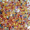 1.20 mm 100 pcs Round Brilliant Cut AAA Fire Multi Color Sapphire Natural {Flawless-VVS}