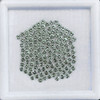 1.00 mm 100 pcs Round Machine Brilliant Cut AAA Fire Natural Green Sapphire {Flawless-VVS}