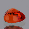 4.50 mm 1 piece Heart AAA Fire Intense Red Orange Sapphire Natural {Flawless-VVS}--AAA Grade