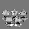 4.50 mm 5 pcs Round Brilliant Cut AAA Fire Diamond White Zircon Natural {Flawless-VVS1}