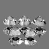 4.60 mm 5 pcs Round Brilliant Cut AAA Fire Diamond White Zircon Natural {Flawless-VVS1}