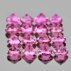 2.50 mm 16 pcs Round AAA Fire Natural Sweet Pink Tourmaline {Flawless-VVS}