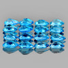 4x3mm 16 pcs Pear AAA Fire Natural Swiss Blue Topaz {Flawless-VVS1}