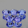 4.00 mm 5 pcs Round AAA Fire AAA Purple Blue Tanzanite Natural {Flawless-VVS1}