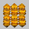 4.00 mm 12 pcs Round AAA Fire Madeira Golden Yellow Citrine Natural {Flawless-VVS1}