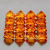 3.00 mm 25 pcs Round AAA Fire Madeira Golden Orange Citrine Natural {Flawless-VVS}