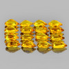 5x3 mm 16 pcs Pear AAA Fire Intense Golden Yellow Citrine Natural (Flawless-VVS}