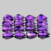5x3 mm 16 pcs Pear AAA Fire Intense Purple Amethyst Natural {Flawless-VVS}