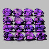 5x3 mm 16 pcs Pear AAA Fire Intense Purple Amethyst Natural {Flawless-VVS}