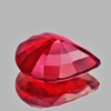 8x6 mm 1 pcs Pear AAA Fire Natural Red Mozambique Ruby