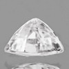 4.30mm 1pcs Trillion AAA Fire Natural White Sapphire {Flawless-VVS}