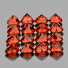 2.50 mm 50 pcs Round Best AAA Fire Natural Red Mozambique Garnet {Flawless-VVS}--AAA Grade