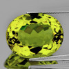 19x15 mm { 16.77 cts} Oval AAA Fire Intense Green Gold Lemon Quartz Natural {Flawless-VVS1}