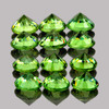 2.50 mm 12 pcs Round AAA Fire Luster Rainbow Sparkles Natural Green Demantoid Garnet {VVS}