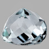 7.00 mm { 1.32 cts } Cushion Checker AAA Fire Natural Light Blue Aquamarine {Flawless-VVS}