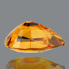 7x6 mm {0.79 cts} Pear AAA Fire Vivid Golden Yellow Tourmaline Natural {Flawless-VVS}